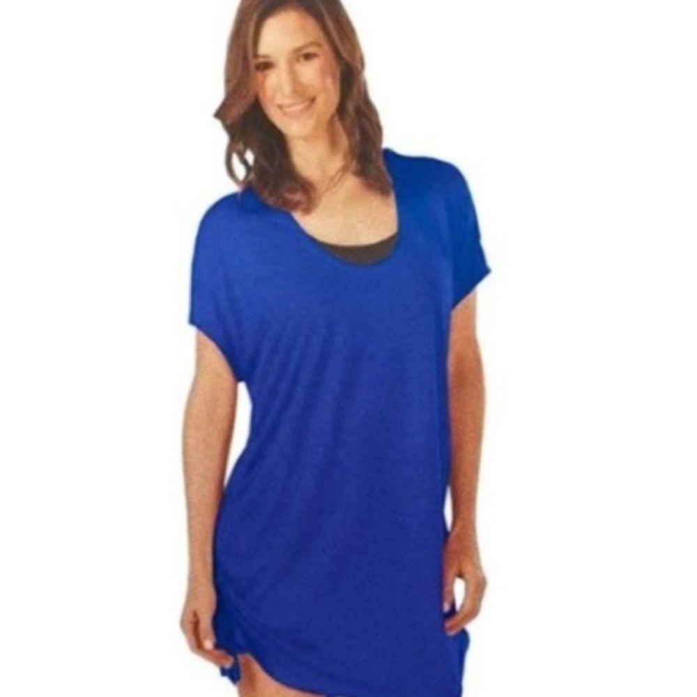 Speedo Women's Swim Cover Up, Atlantic Blue,‎ Size M